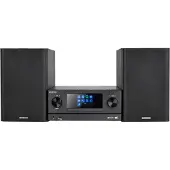 Kenwood M-9000S, Kodin miniaudiojärjestelmä, Musta, 1 levyt, 50 W, 2-suuntainen, 6 Ω (M-9000S-B)