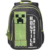 Minecraft Adaptable Hostile Behavior 40x30x15 Cm 18l Reppu