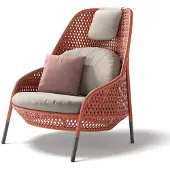 Dedon , AHNDA wingchair ACC vulcano 0305 graphite 0108