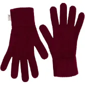 GOBI Cashmere Sormikkaat 'Essential Knit Cashmere Gloves' viininpunainen