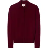GOBI Cashmere Neuletakki 'Women's Timeless Cashmere Full-Zip Cardigan' viininpunainen