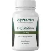 Alpha Plus L-glutation 250mg 60 kapselia