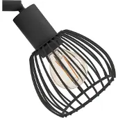 Eglo Sonnino E14 Musta seinä/kattospotti