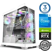INTOP Tietokone i5-14400F 32GB DDR5 1TB SSD M.2 NVME RTX5060 8GB no-OS