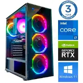 INTOP Tietokone i7-12700F 32GB 500SSD M.2 NVME RTX5060Ti 8GB WIN11Pro