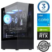 INTOP Tietokone i5-14400F 32GB DDR5 1TB SSD M.2 NVME RTX5060Ti 8GB no-OS