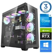 INTOP Tietokone i5-14400F 16GB DDR5 1TB SSD M.2 NVME RTX5070 12GB WIN11