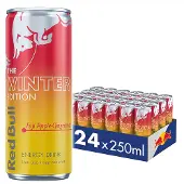 Red Bull 24x Energiajuoma, 250 ml, Winter Edition (Fuji Omena &amp; Inkivääri)