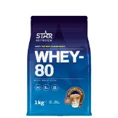 Star Nutrition Whey-80 Heraproteiini 1 kg