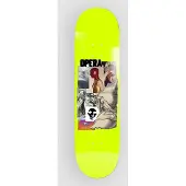 Opera Skateboards Clips 8.375" Skeittilaudan dekki yellow Koko Uni