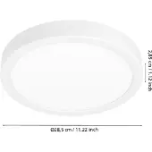 Eglo ARGOLIS 2 ceiling Ø285 mm white