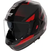 Nolan N120-1 CICLONE Flip-Up Kypärä Matta/Antrasiitti/Punainen unisex harmaa, size XL