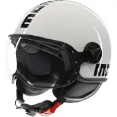 Momo Design FGTR Classic Jet-Kypärä Valkoinen/Musta unisex, size 59