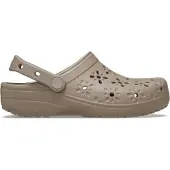 Crocs Classic Floral Cut Out Klompit