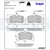 Delphi Jarrupalasarja LP2282, edessä