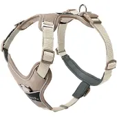 Hunter - Harness Divo Up 34-47/XS Polyester taupe - Koirat - Kaulapannat