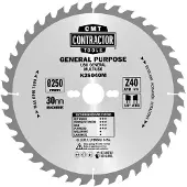Cmt Katkaisuterä puulle K25060M; 250x30 mm; Z60; 15°