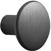Muuto The Dots -vaatekoukku metalli 2,7 cm Musta