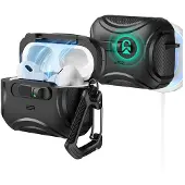 ESR AirPods Pro 3 Cyber FlickLock HaloLock MagSafe Kotelo - Musta