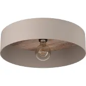 Eglo DUAIA CEILING Ø420 TAUPE/LUONNONOPTIIKKA/BM