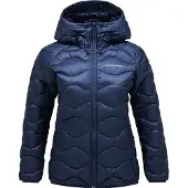 Peak Performance Women's Helium Down Hood Jacket Blue Shadow Untuvaiset välikerrostakit M