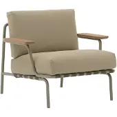 Muuto Settle Nojatuoli Ribbed Weave 5/Taupe