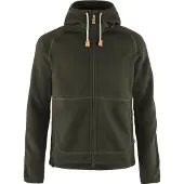 Fjällräven Men's Övik Fleece Hoodie Deep Forest Välikerrospuserot M