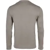 Armani Exchange Paita tummabeige / valkoinen