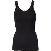 Rosemunde Rwbabette Sl Deep Back Lace Top - Black - XS
