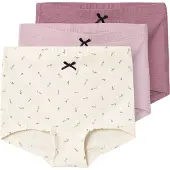 Name it Nmftights 3P Buttercream Floral Noos - Multi/patterned - 86