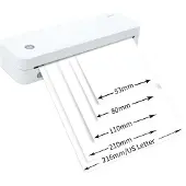 INF A4 Mini Kannettava Lämpötulostin - Langaton Bluetooth-yhteys