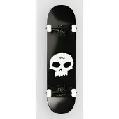 Zero Single Skull 8.25" Complete musta