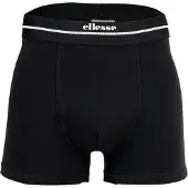 Ellesse Bokserishortsit 'Ambria' musta / valkoinen