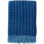 Klippan Yllefabrik Ilse villapeitto 130x200 cm Blue-aqua