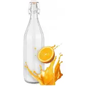 Hobby Hall Lasi "costolata" 500ml mekaanisella tulpalla