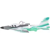 Jokomisiada Foldable lightweight foam airplane flies LED lights propeller USB charging ZA5583