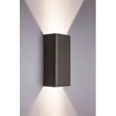 Nowodvorski Lighting Bergen seinävalaisin 2xGU10 grafiitinharmaa