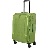 Travelite Corsiica 4-pyöräinen vetolaukku M 67 cm Laajennettava Vihreä