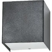 Lyora Cube seinävalaisin G9 9x9cm grafiitinharmaa