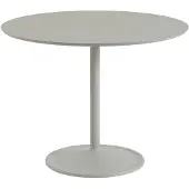 Muuto Soft Pöytä Ø95x73 Cm - Ruokapöydät & Baaripöydät Linoleumi Harmaa - SOTAB95R10202