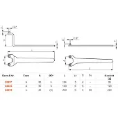AMF Tappiavain Nr. 44685 / 5x180 mm
