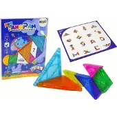 Lean Tangram Puzzle 7 magneettista palikkaa