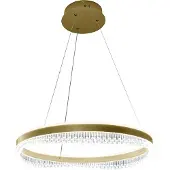 Milagro Lighting Preciosa riippuvalaisin 52W LED 4000K 3400lm kulta