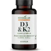 Närokällan D3 + K2 60 kapselia