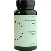 Great Earth Pantothenic Acid 120 kpl