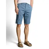 Tom Tailor Slim Printed Chino Shorts - Blue - 32