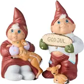 Klarborg - Tonttupari Elvin & Emmelie 13,5 cm vuositontut 2025
