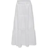 ONLY Kogmalene Long Skirt Wvn - White - 146