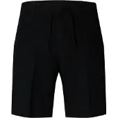 Selected Slmregular-Leroy Linen Bld Shorts Noos - Black - XXL