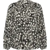 KAFFE CURVE Kcjamia Blouse - Black - 46